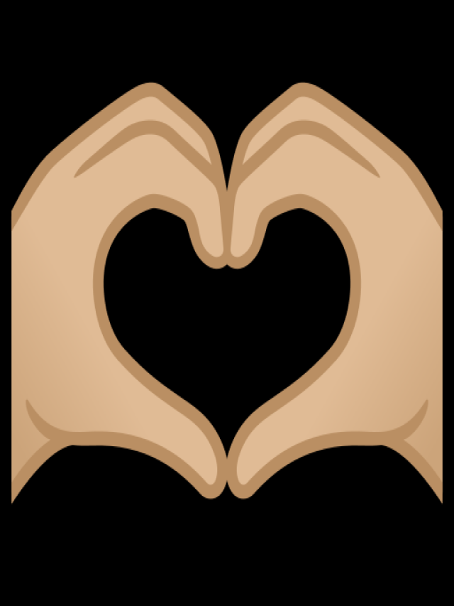 Lista 100+ Foto emoji de manos haciendo un corazón Mirada tensa