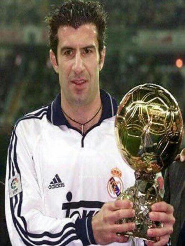 Lista 93+ Foto en qué año recibió el balón de oro figo Mirada tensa