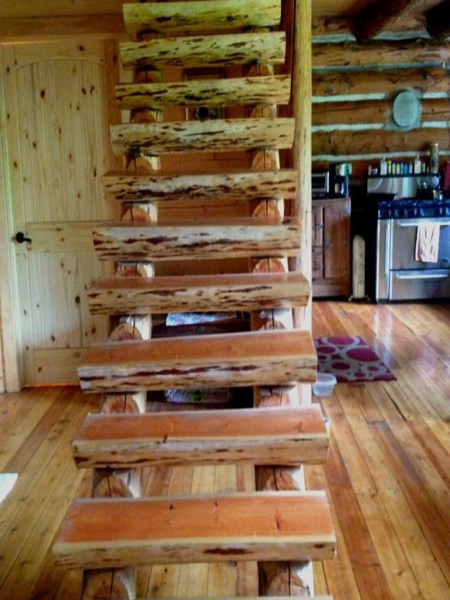 Lista 98+ Foto escaleras rústicas de madera para exterior Cena hermosa