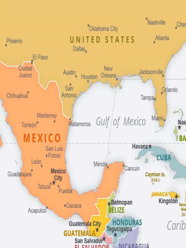 Lista 94+ Foto estados mapa del golfo de mexico Cena hermosa