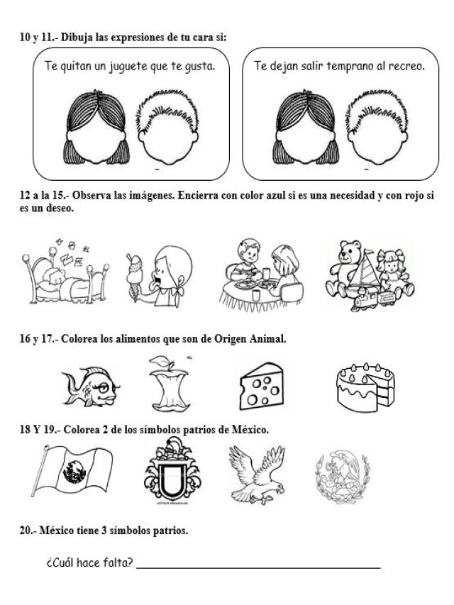 Álbumes 91+ Foto examen diagnostico de segundo grado de primaria para imprimir Lleno