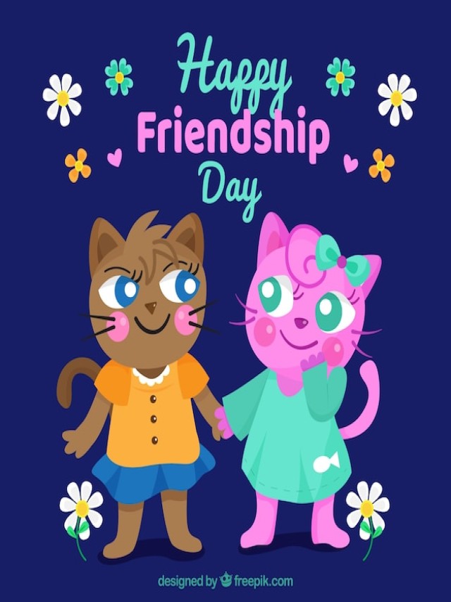 Sintético 104+ Foto feliz dia de la amistad gatitos El último