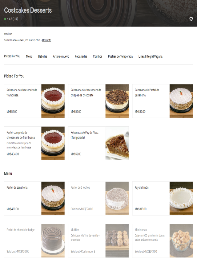 Álbumes 101+ Foto folleto catalogo de pasteles de costco precios Lleno