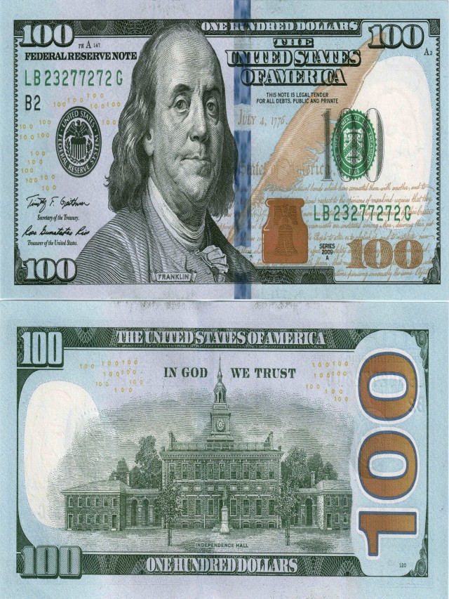 Sintético 101+ Foto foto de billetes de 100 dolares Mirada tensa