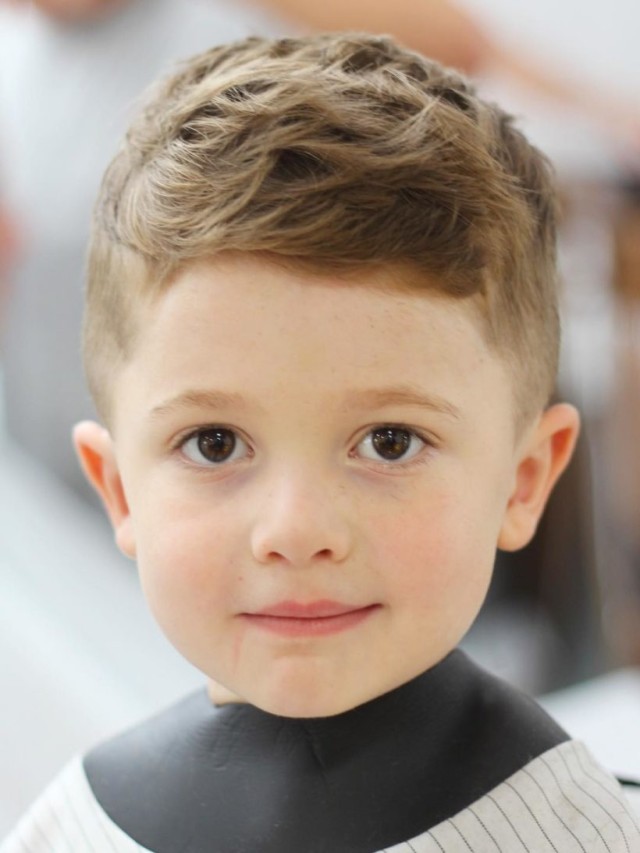 Lista 90+ Foto fotos de cortes de pelo para niños varones Mirada tensa