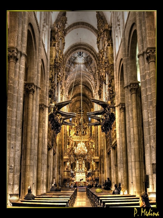 Arriba 100+ Foto fotos de la catedral de santiago de compostela por dentro Alta definición completa, 2k, 4k