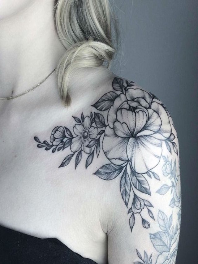 Sintético 105+ Foto fotos de tatuajes en el hombro para mujer Cena hermosa