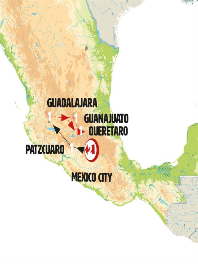 Álbumes 94+ Foto guadalajara en el mapa de la república mexicana Actualizar