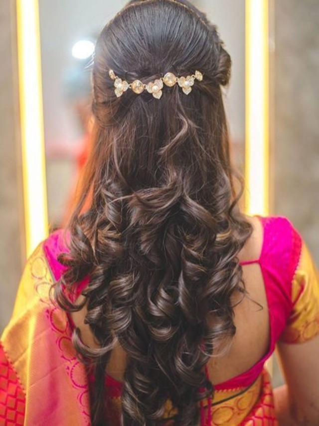 Álbumes 92+ Imagen hair style girl for wedding party open hair Lleno