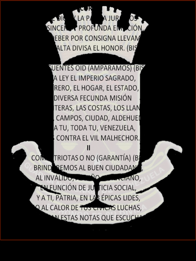 Sintético 97+ Foto himno nacional de la guardia nacional Mirada tensa
