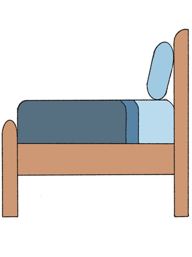 Em geral 100+ Imagen how to draw a bed from the front Mirada tensa