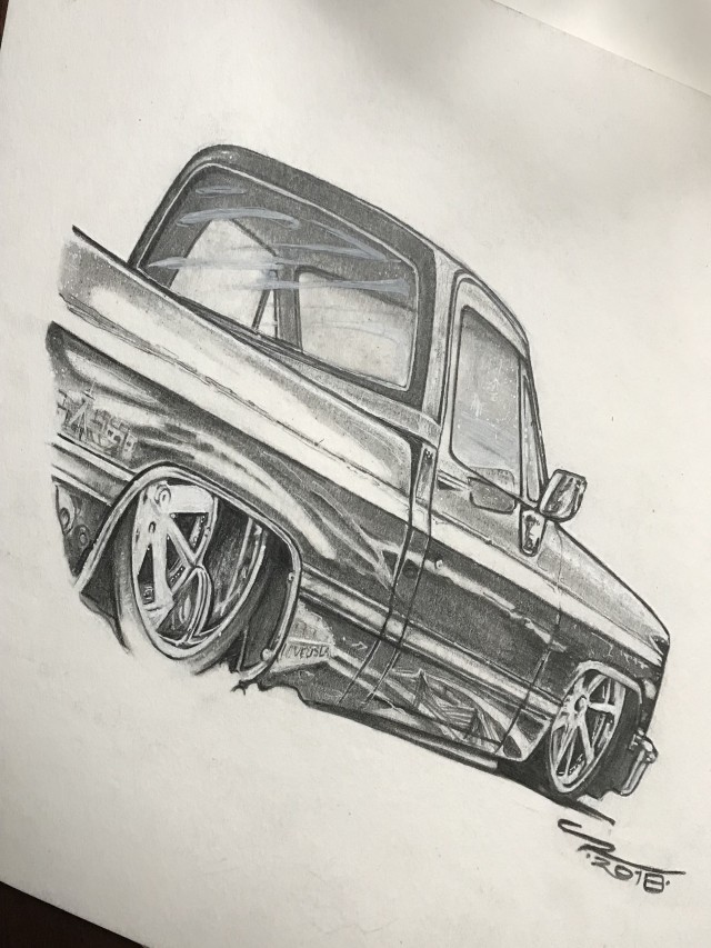 Lista 101+ Imagen how to draw a cool truck Lleno