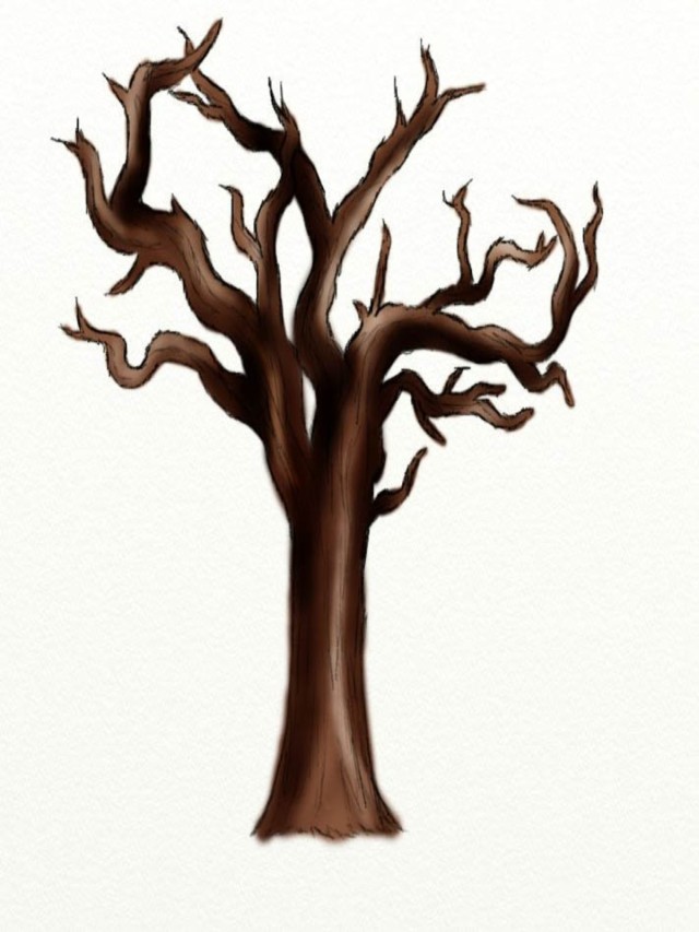 Em geral 91+ Imagen how to draw a dead tree El último