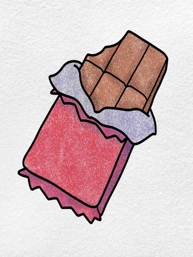 Lista 90+ Imagen how to draw a chocolate bar Actualizar