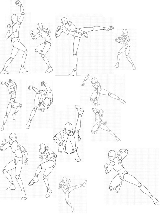 Sintético 105+ Foto how to draw manga shun satsu real action pose Cena hermosa