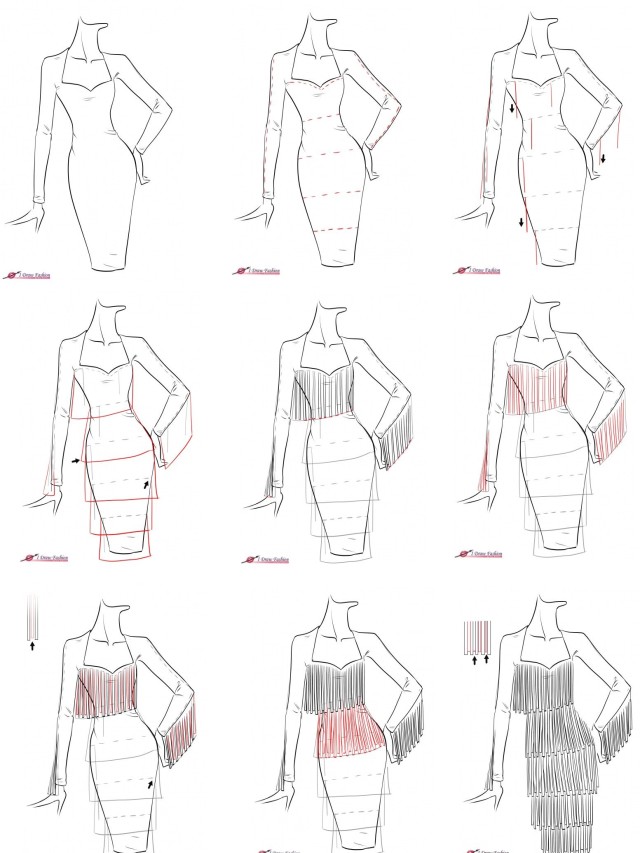 Lista 91+ Imagen how to sketch fashion designs step by step Lleno