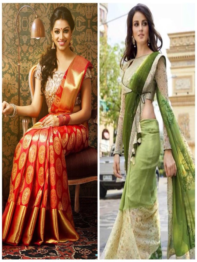 Arriba 105+ Imagen how to wear a saree perfectly Mirada tensa