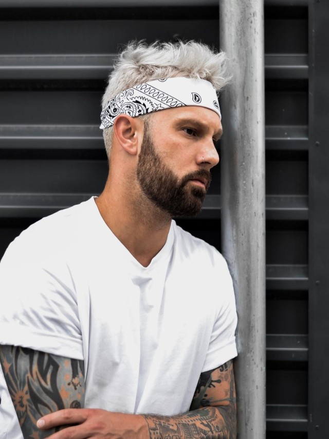 Lista 91+ Imagen how to wear a bandana in your hair male El último