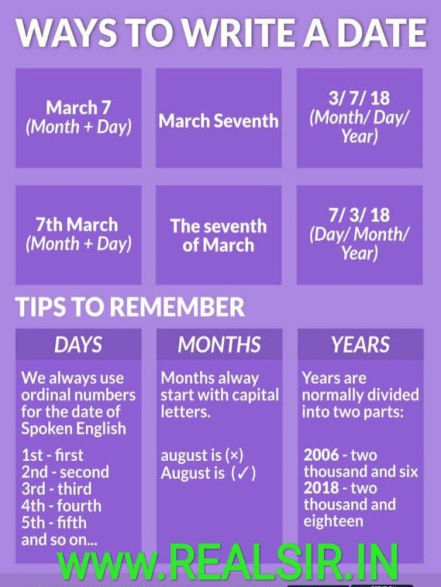 Arriba 96+ Foto how to write the date in english including the day Actualizar