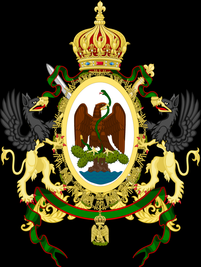 Sintético 92+ Foto imagen de la bandera del imperio mexicano Mirada tensa