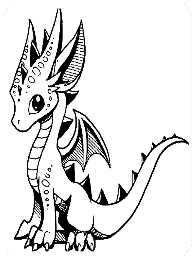 Em geral 104+ Imagen imágenes de dragones para dibujar faciles Mirada tensa