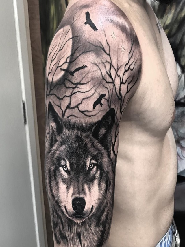 Álbumes 94+ Imagen imagenes de tatuajes de lobos en el brazo El último