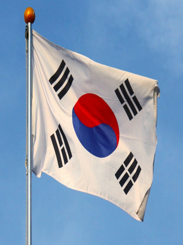 Sintético 90+ Foto imágenes de la bandera de corea del sur Lleno