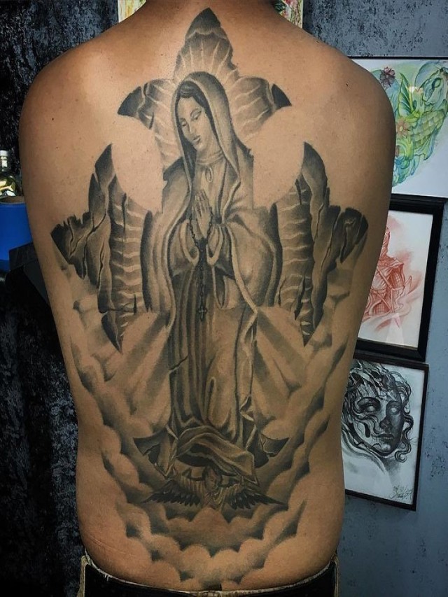 Sintético 93+ Foto imagenes de la virgen de guadalupe para tatuar El último