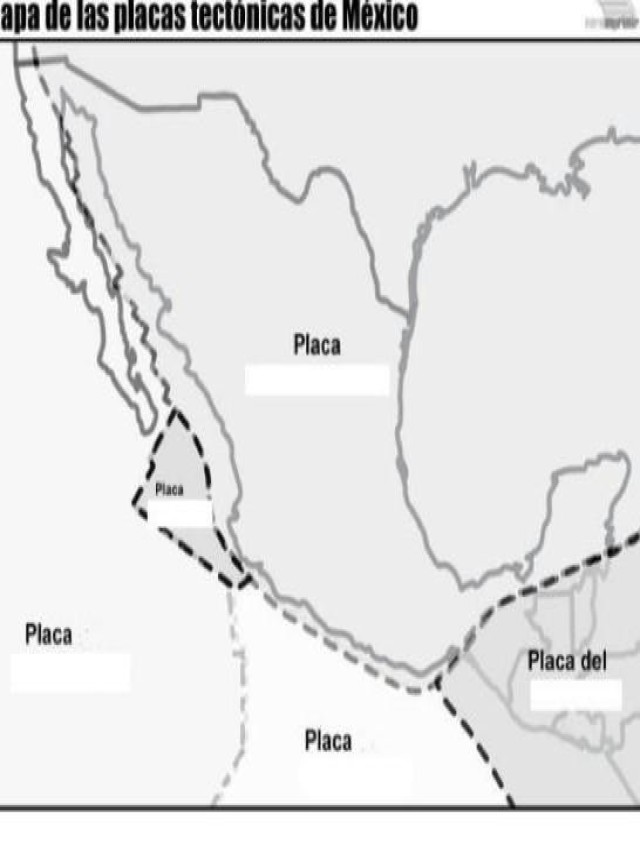 Lista 95+ Foto imagenes de placas tectonicas de mexico El último
