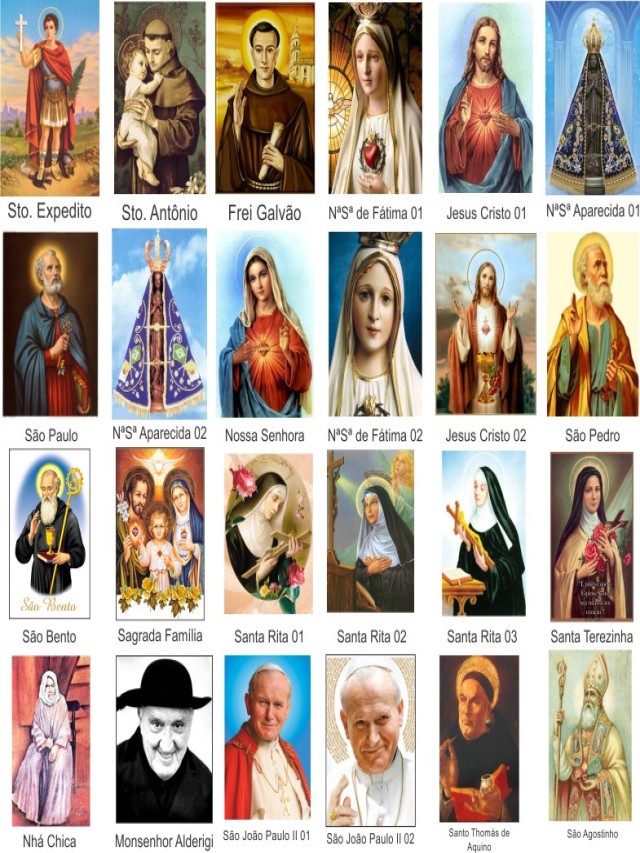 Arriba 93+ Foto imagenes de santas catolicas con nombres Cena hermosa