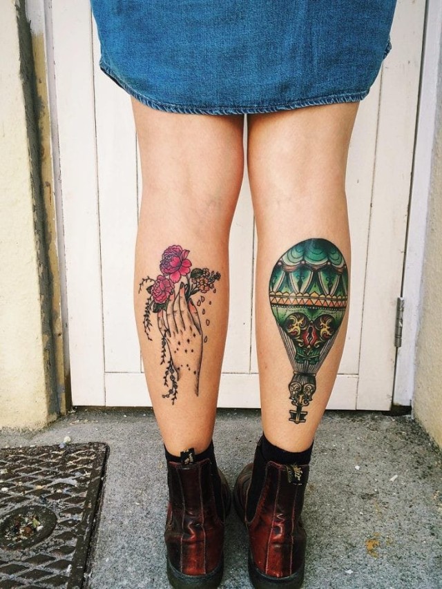 Álbumes 104+ Foto imágenes de tatuajes en la pantorrilla Alta definición completa, 2k, 4k