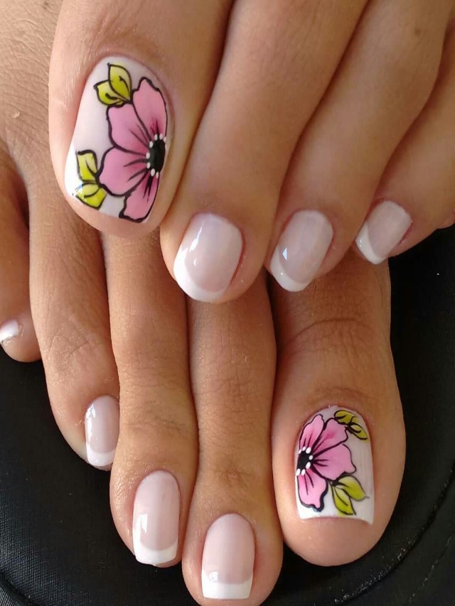 Sintético 93+ Foto imagenes de uñas de pies pintadas Cena hermosa