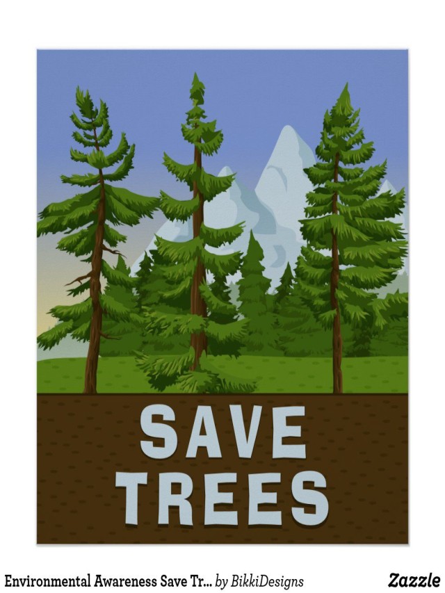 Lista 99+ Imagen images of posters on save trees Alta definición completa, 2k, 4k