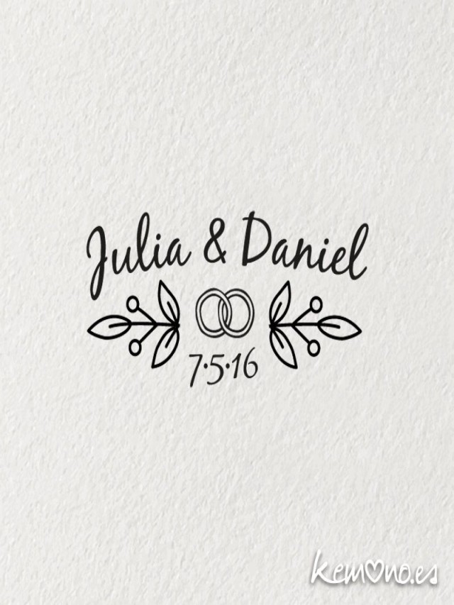 Arriba 105+ Foto iniciales de nombres para tarjetas de bodas El último