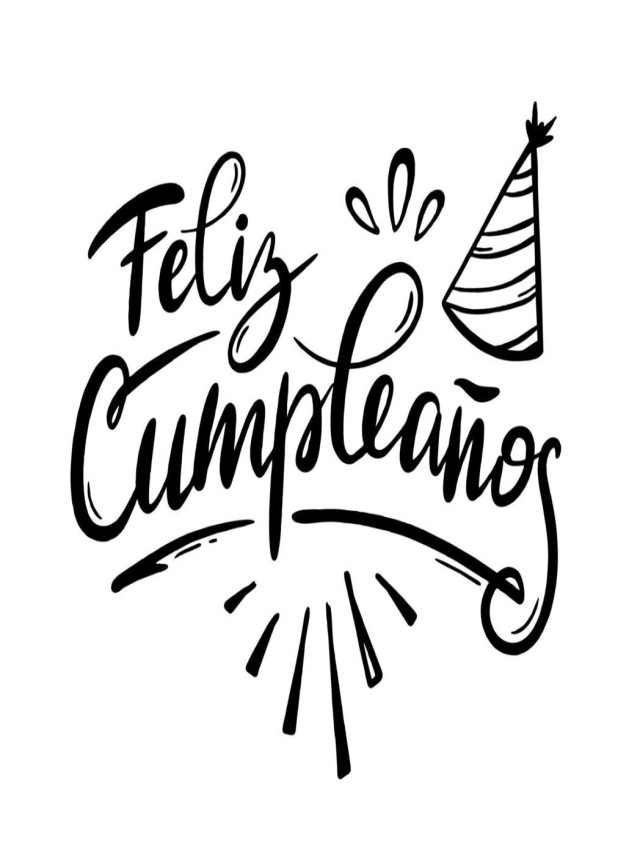 Sintético 91+ Foto letra de feliz cumpleaños en español Cena hermosa