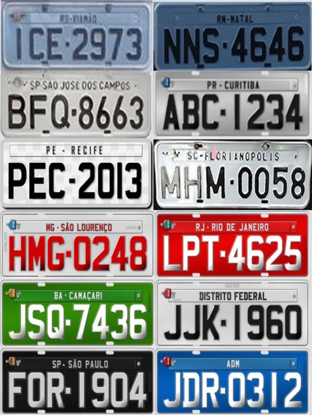 Sintético 100+ Foto letras de placas por estado 2020 Alta definición completa, 2k, 4k