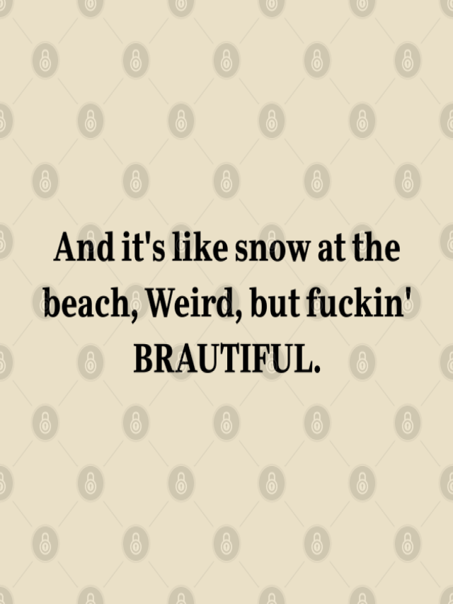 Lista 94+ Foto letras de taylor swift snow on the beach Lleno