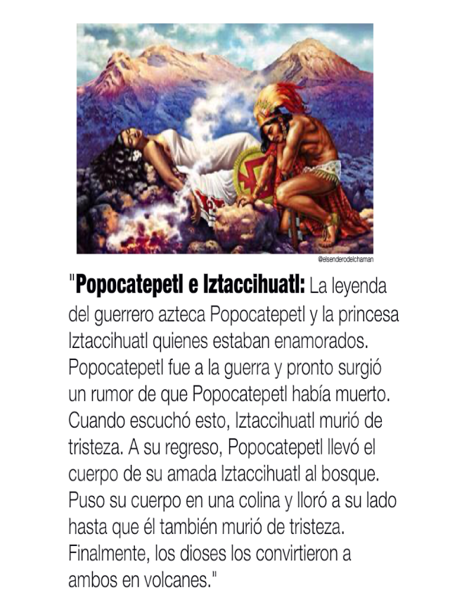 Álbumes 94+ Foto leyenda del popocatépetl y el iztaccíhuatl para niños Actualizar