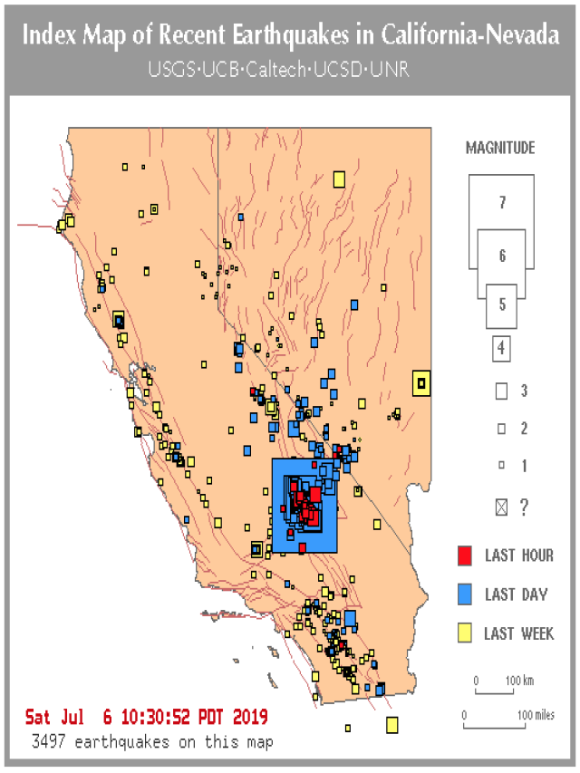 Sintético 97+ Foto list of recent earthquakes in california and nevada El último