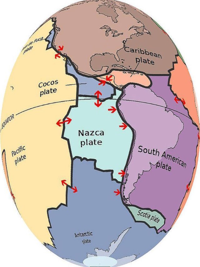 Sintético 105+ Foto localizacion de placas tectonicas de la tierra en mapas Mirada tensa