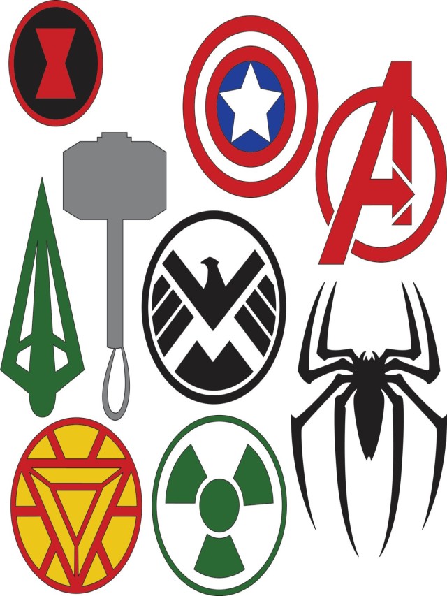 Sintético 96+ Foto logos de los superhéroes de marvel El último
