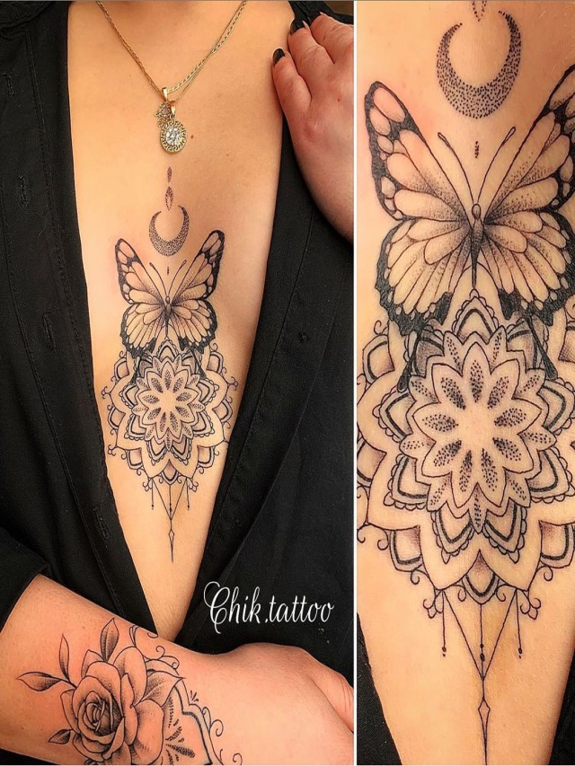 Lista 103+ Foto mandala tatuajes en el pecho mujer El último