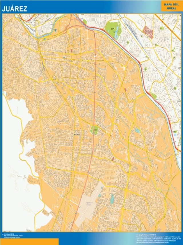 Arriba 94+ Foto mapa de ciudad juarez con nombres Alta definición completa, 2k, 4k