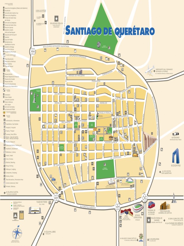 Álbumes 91+ Foto mapa de la ciudad de querétaro El último