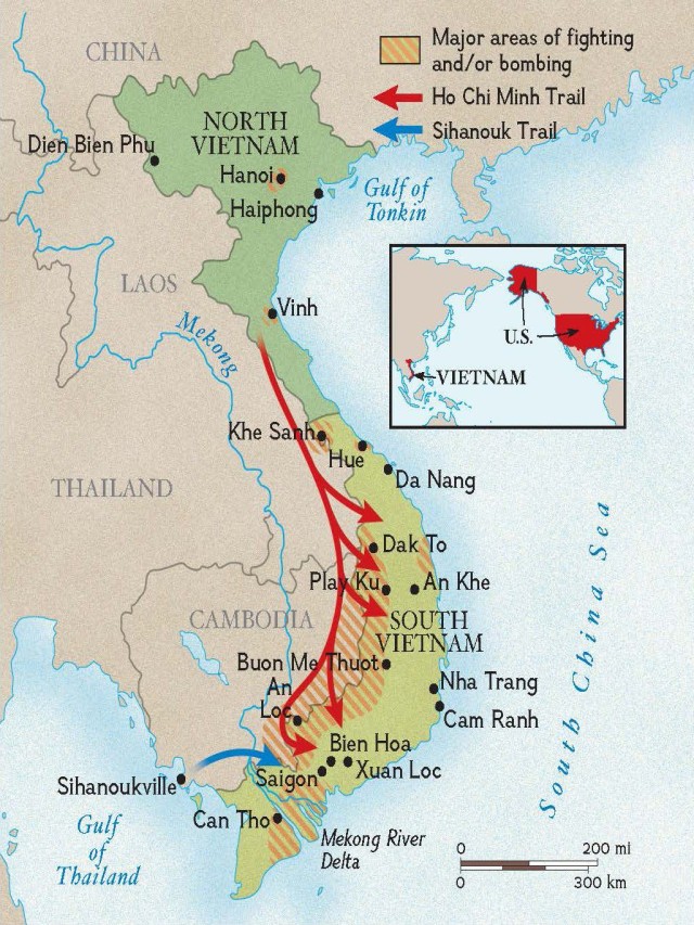 Álbumes 99+ Foto mapa de la guerra de vietnam Lleno