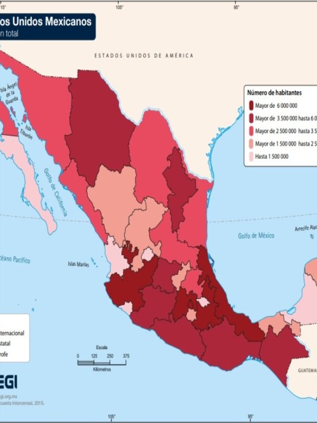 Lista 100+ Foto mapa de la poblacion en mexico Mirada tensa