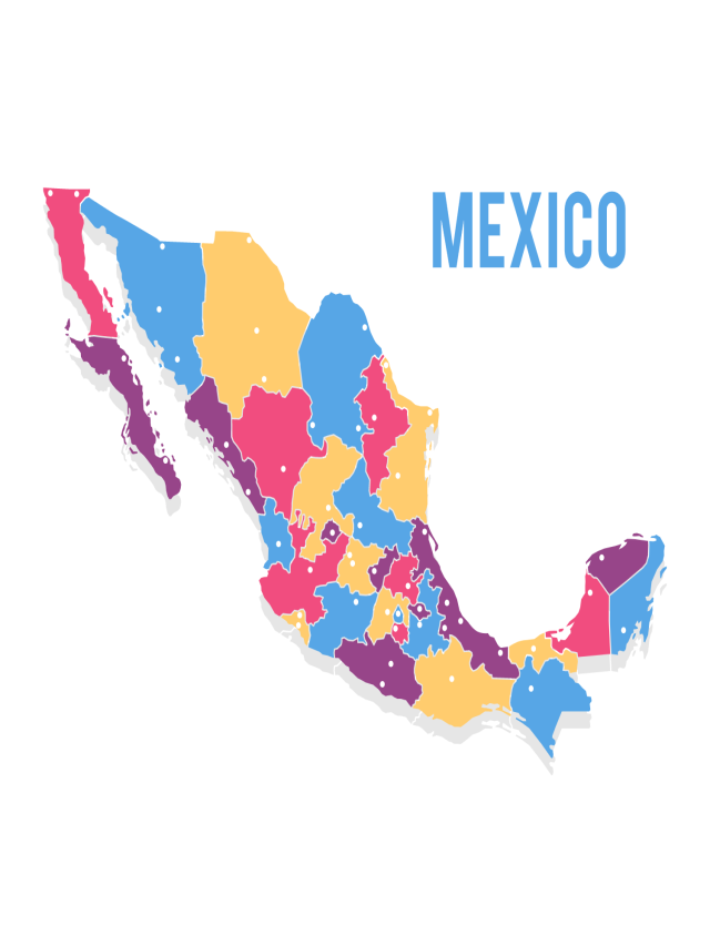 Arriba 102+ Foto mapa de la republica a color Mirada tensa