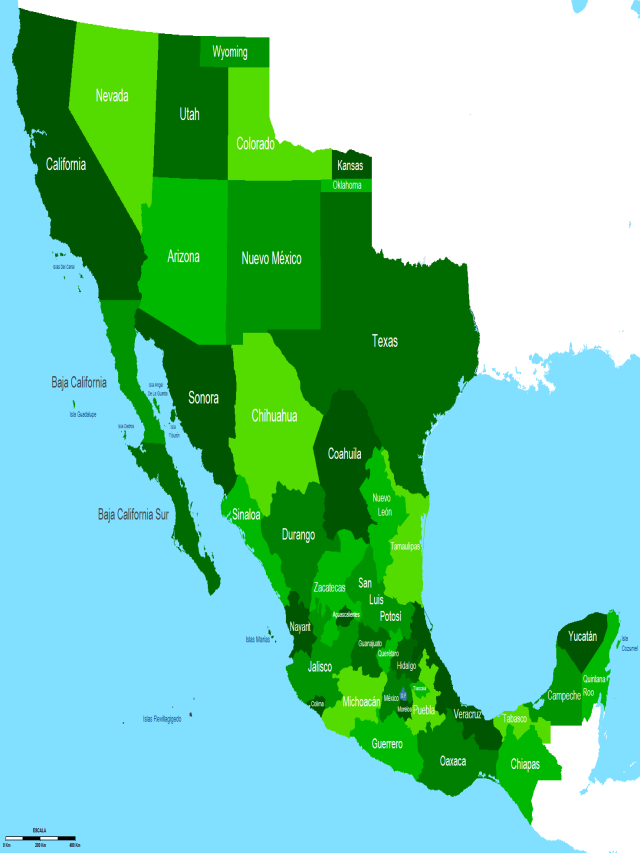 Lista 90+ Foto mapa de los estados de mexico Alta definición completa, 2k, 4k