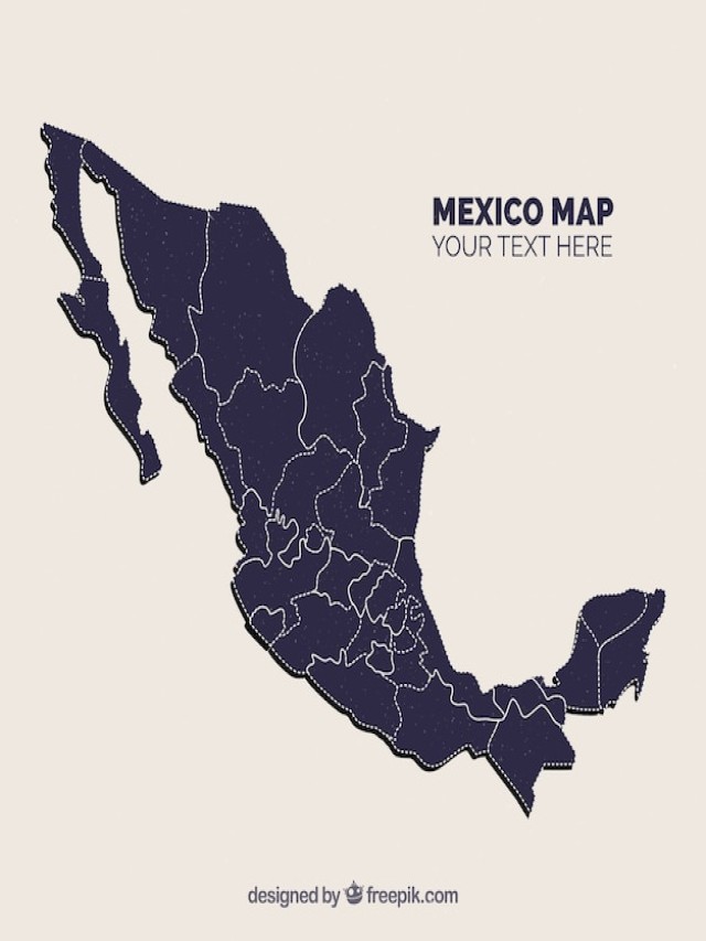 Lista 93+ Foto mapa de mexico sin division politica Cena hermosa