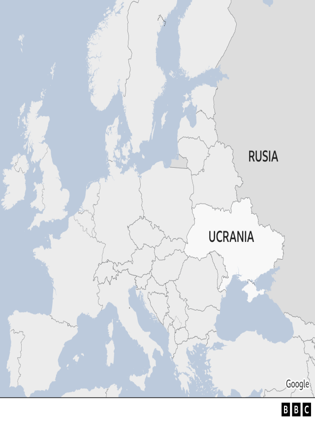 Sintético 93+ Foto mapa de rusia y ucrania en europa Cena hermosa